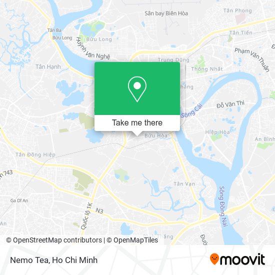 Nemo Tea map