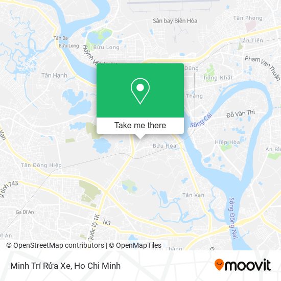 Minh Trí Rửa Xe map