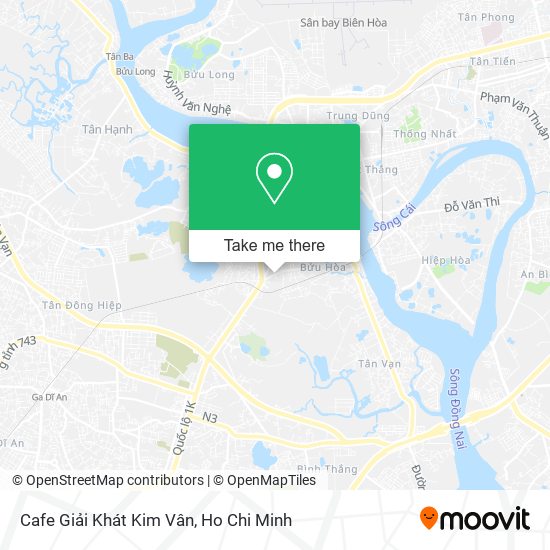 Cafe Giải Khát Kim Vân map