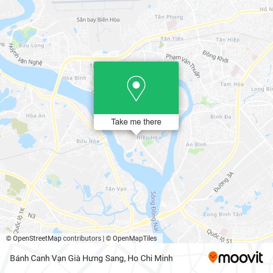 Bánh Canh Vạn Già Hưng Sang map
