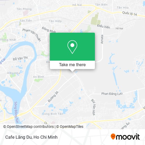 Cafe Lãng Du map
