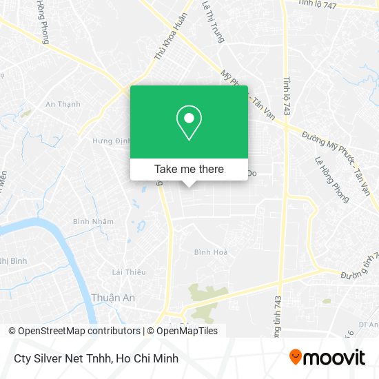 Cty Silver Net Tnhh map