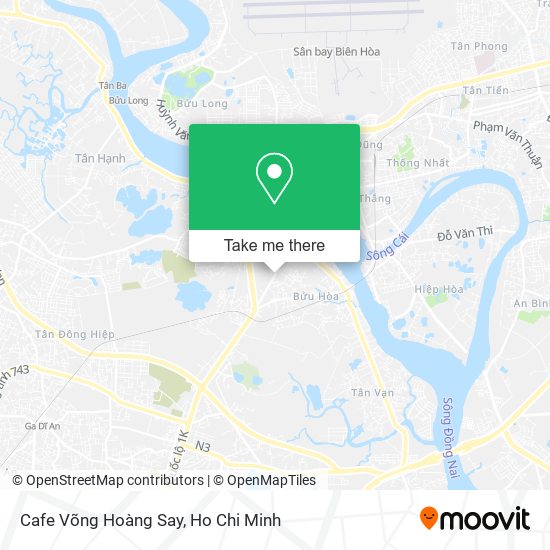 Cafe Võng Hoàng Say map