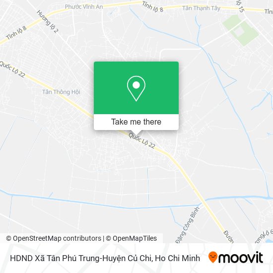HDND Xã Tân Phú Trung-Huyện Củ Chi map