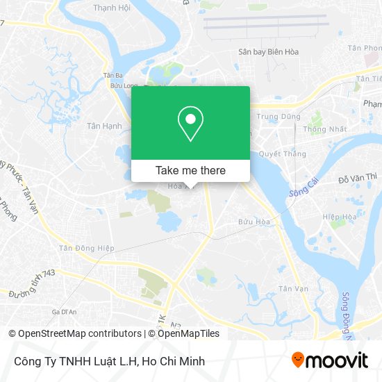 Công Ty TNHH Luật L.H map