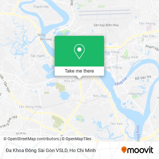 Đa Khoa Đông Sài Gòn VSLD map