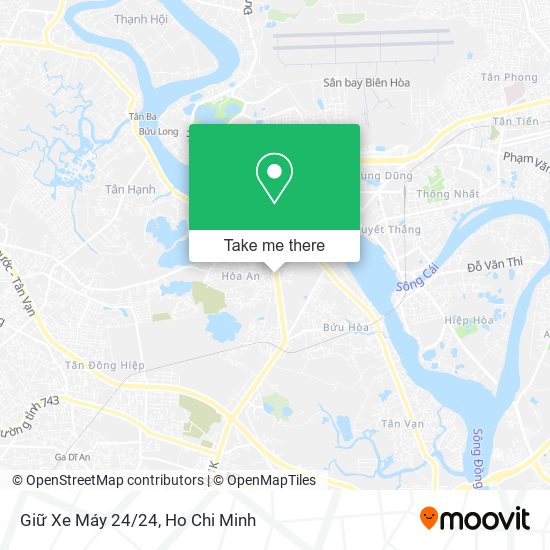 Giữ Xe Máy 24/24 map