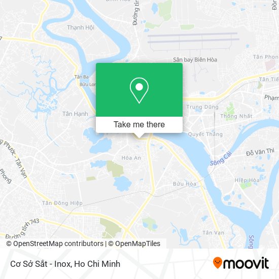 Cơ Sở Sắt - Inox map