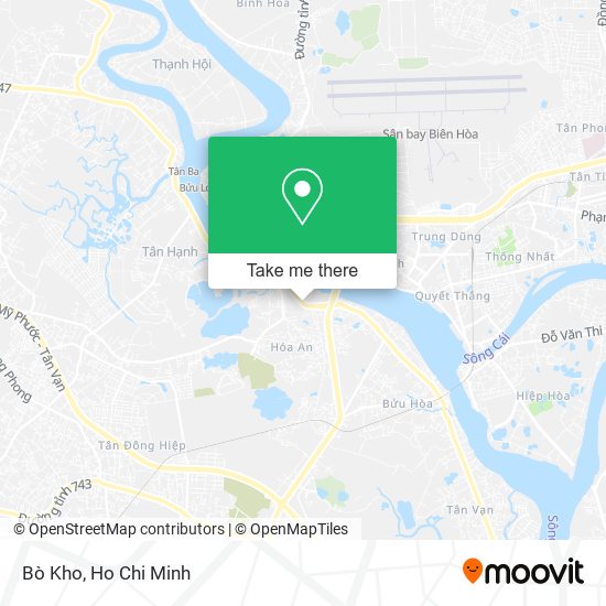 Bò Kho map