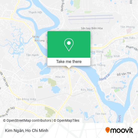 Kim Ngân map