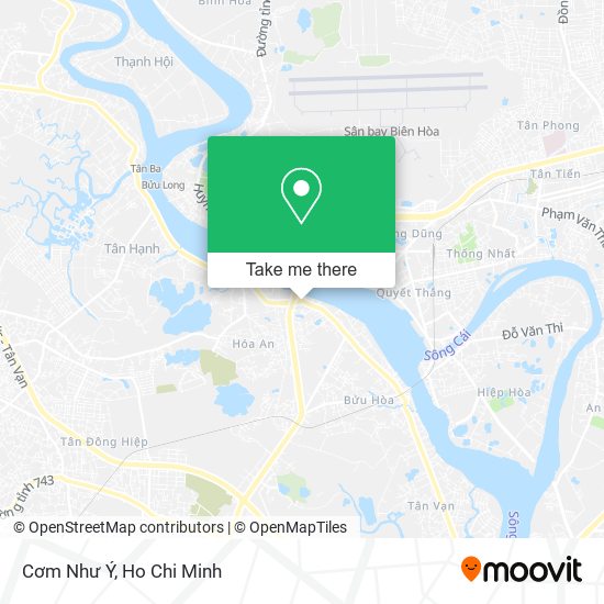 Cơm Như Ý map