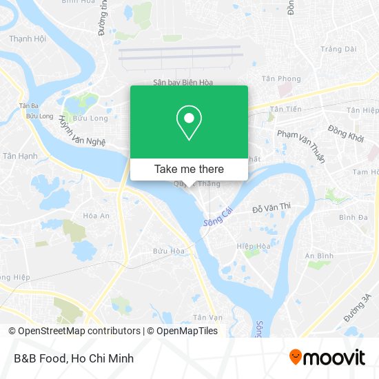 B&B Food map