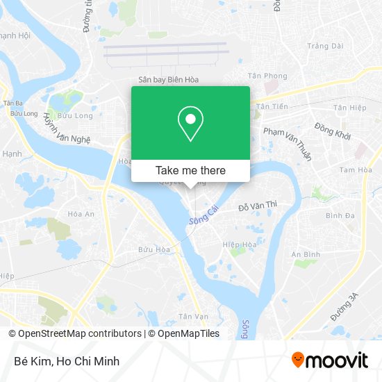 Bé Kim map