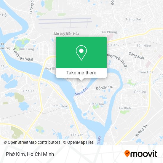 Phở Kim map