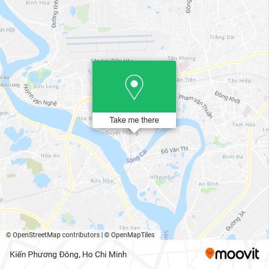 Kiến Phương Đông map