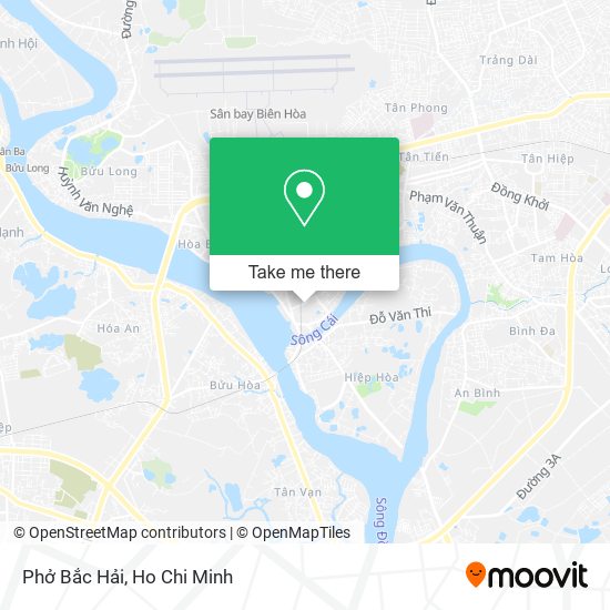Phở Bắc Hải map