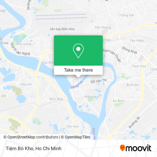 Tiệm Bò Kho map