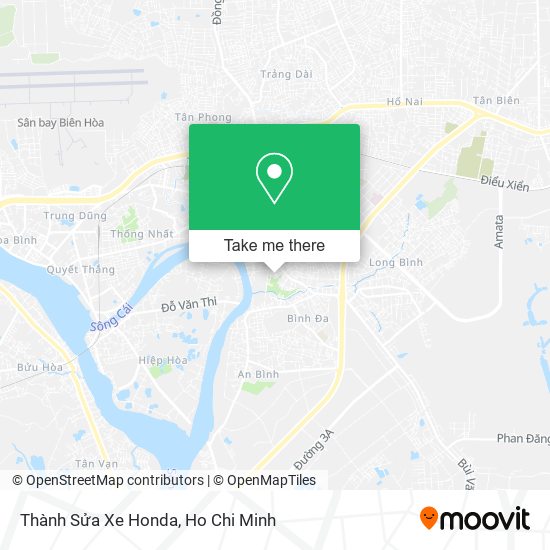 Thành Sửa Xe Honda map