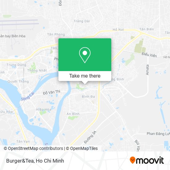 Burger&Tea map