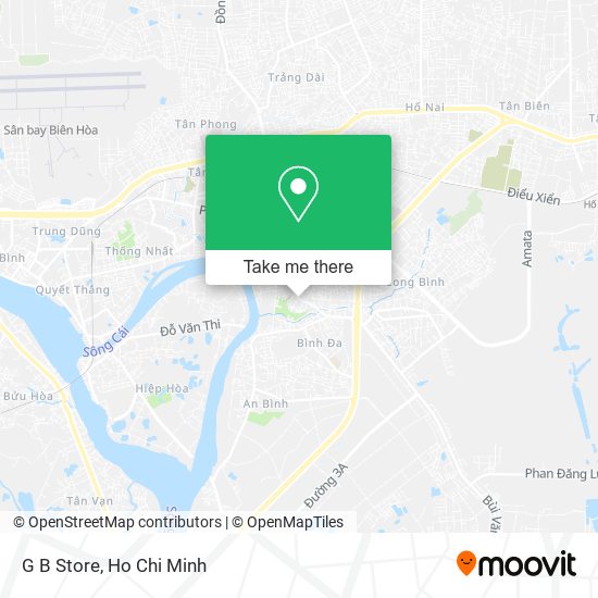 G B Store map