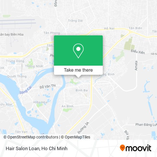 Hair Salon Loan map
