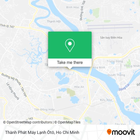 Thành Phát Máy Lạnh Ôtô map