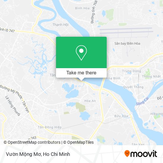 Vườn Mộng Mơ map