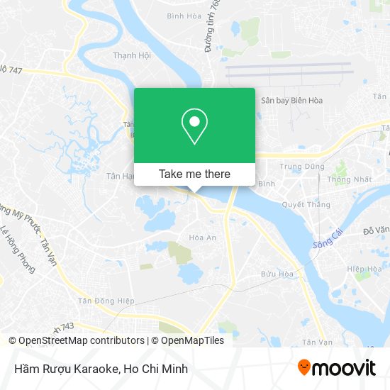 Hầm Rượu Karaoke map