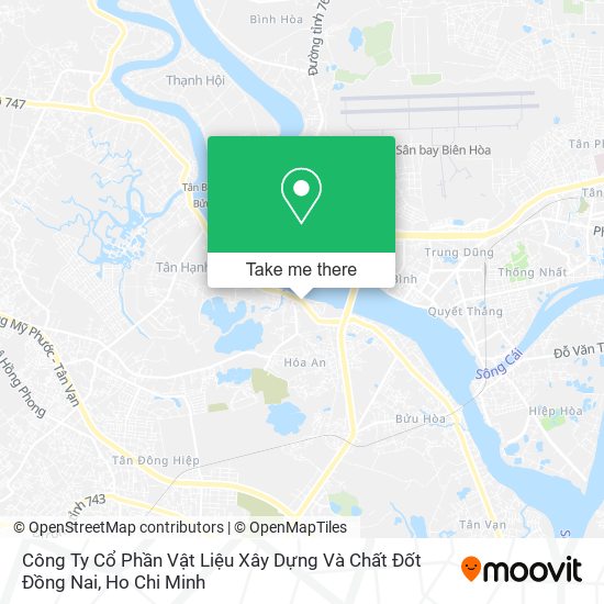 How to get to Công Ty Cổ Phần Vật Liệu Xây Dựng Và Chất Đốt Đồng Nai in ...