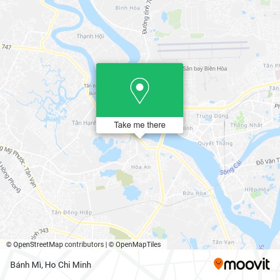 Bánh Mì map