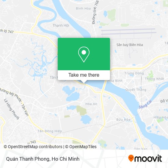 Quán Thanh Phong map
