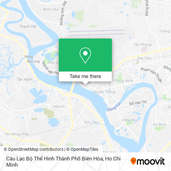 How to get to Câu Lạc Bộ Thể Hình Thành Phố Biên Hòa in Bien Hoa by Bus?