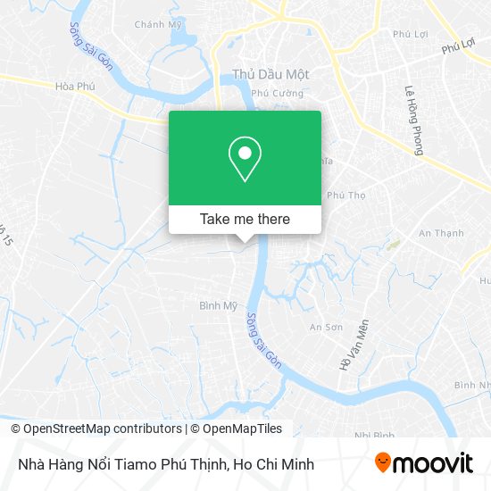 Nhà Hàng Nổi Tiamo Phú Thịnh map