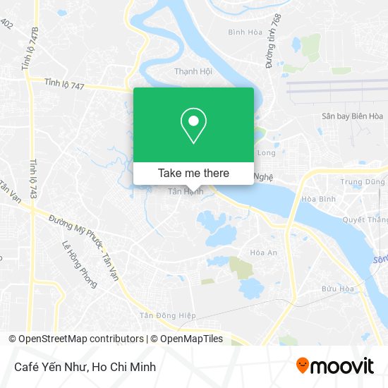Café Yến Như map