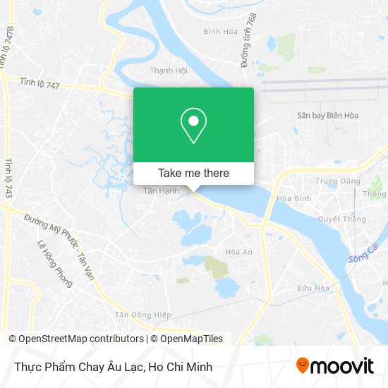 Thực Phẩm Chay Âu Lạc map