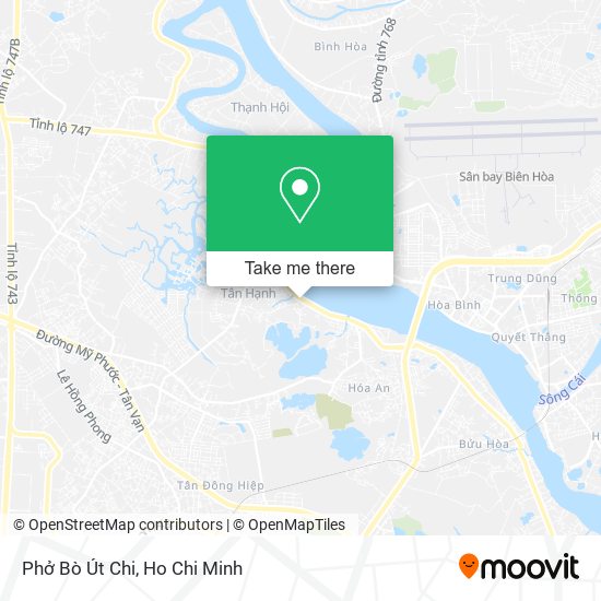 Phở Bò Út Chi map