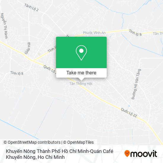 Khuyến Nông Thành Phố Hồ Chí Minh-Quán Café Khuyến Nông map