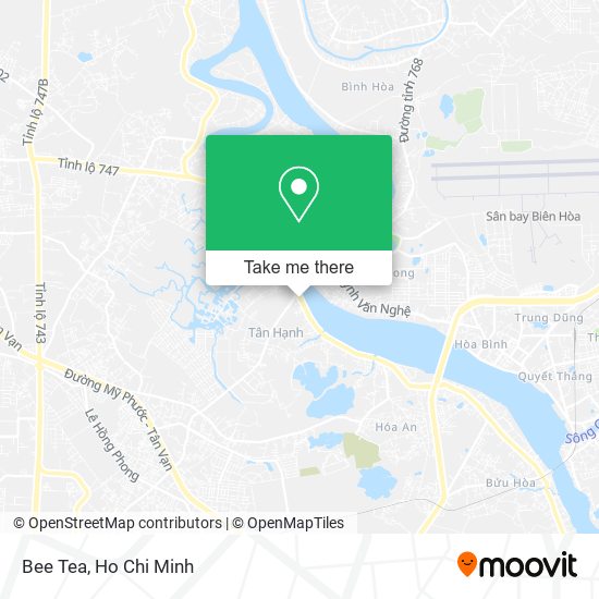 Bee Tea map