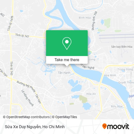 Sửa Xe Duy Nguyễn map