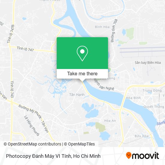 Photocopy Đánh Máy VI Tính map