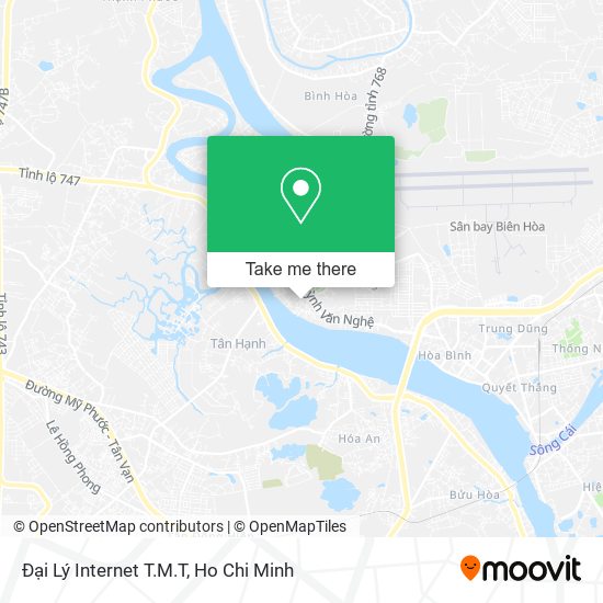 Đại Lý Internet T.M.T map