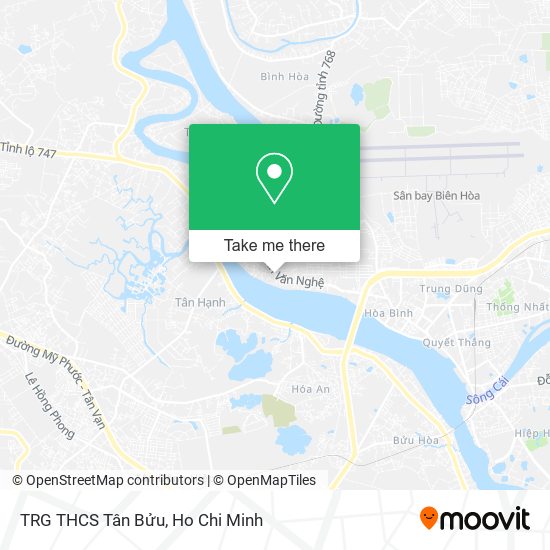 TRG THCS Tân Bửu map