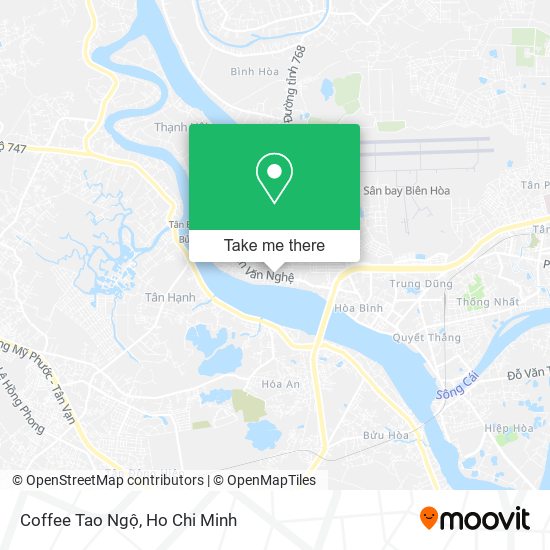 Coffee Tao Ngộ map