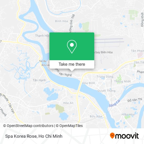 Spa Korea Rose map