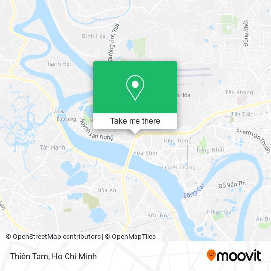 Thiên Tam map