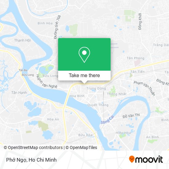 Phở Ngọ map