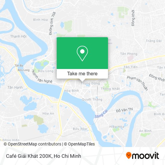 Café Giải Khát 200K map