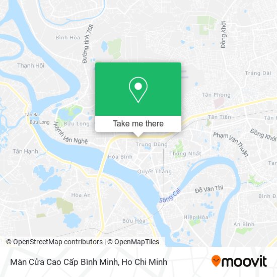 Màn Cửa Cao Cấp Bình Minh map
