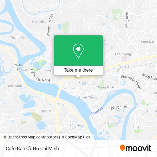 Cafe Bạn Ơi map