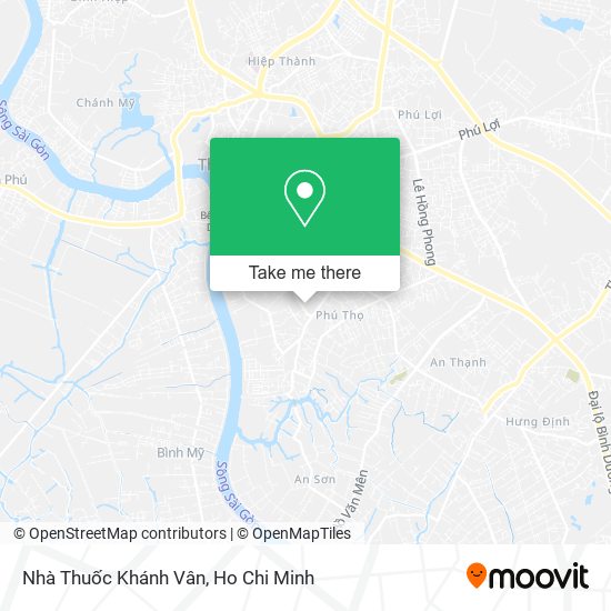 Nhà Thuốc Khánh Vân map